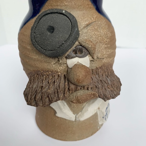 Funny Face Pottery Mug - Picture 7 of 9